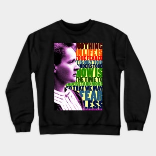 Marie Curie Crewneck Sweatshirt